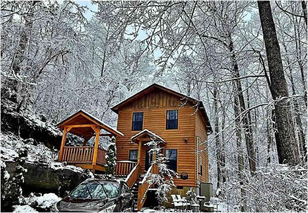Permanent Vacation-Private Honeymoon Cabin With Hot Tub Sevierville Zewnętrze zdjęcie