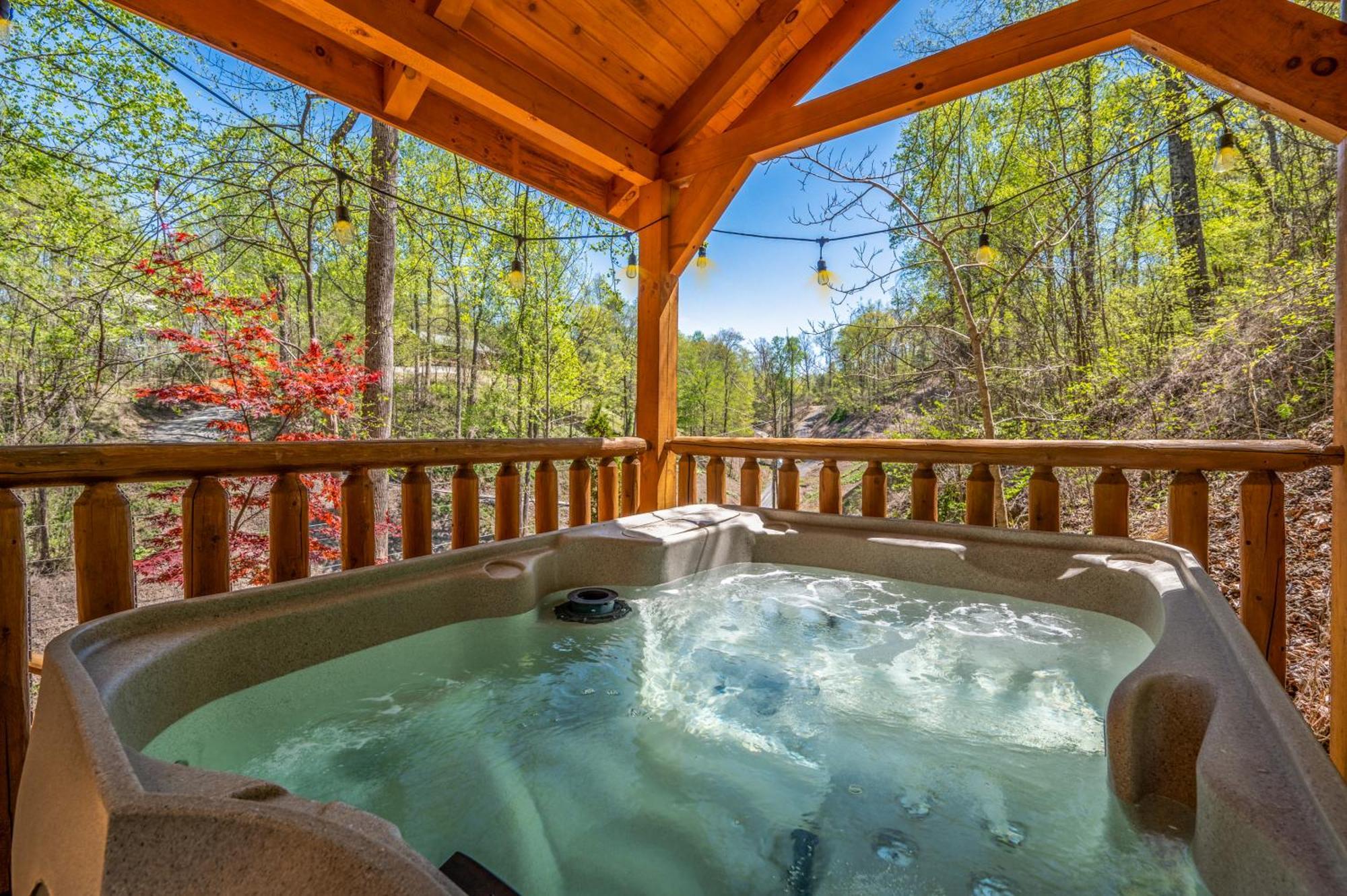 Permanent Vacation-Private Honeymoon Cabin With Hot Tub Sevierville Zewnętrze zdjęcie
